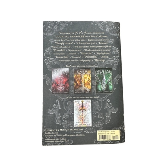 COURTING DARKNESS BY ROBIN FEVERS (Paperback - Like New) 📖 - Picture 2 of 2